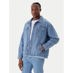 Guess Дънково яке M5RN30 D5KW1 Син Regular Fit