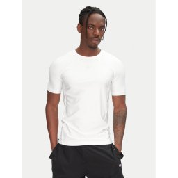 adidas Тишърт Fashion Cut Line JD0046 Бял Slim Fit
