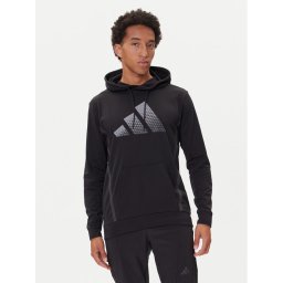 adidas Суитшърт Game & Go Training Big Logo JM3050 Черен Regular Fit