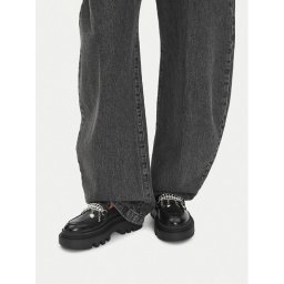 Juicy Couture лоуфъри с дебела подметка CEO-HY63020S-6A Черен