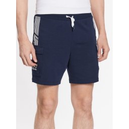 EA7 Emporio Armani Спортни шорти 3RPS55 PJLIZ 1554 Тъмносин Regular Fit