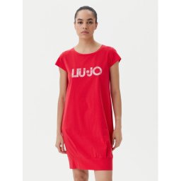 Liu Jo Beachwear Ежедневна рокля VA5194 JS003 Червен Regular Fit