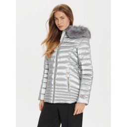 Marciano Guess Пухено яке 4BGL01 7176A Сребрист Regular Fit