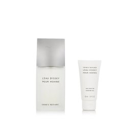Issey Miyake L'Eau d'Issey Pour Homme комплект за мъже Eau de Toilette 75 ml + Душ гел 50 ml опция Grey & White Cover