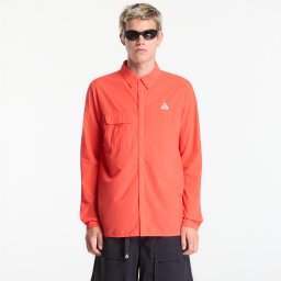 Риза Nike ACG "Aireez" Men's Long-Sleeve Button-Up Trail Running Top Lt Crimson/ Summit White M