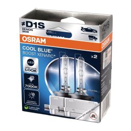 OSRAM XENARC COOL BLUE BOOST 2HB D1S 35W 7000K