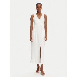 Patrizia Pepe Официална рокля 2A2887/A411-W146 Бял Regular Fit