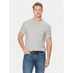 Gant Тишърт Shield 2003185 Сив Slim Fit