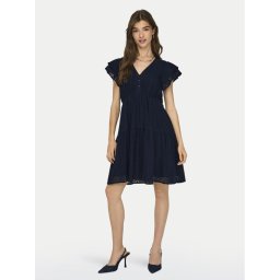 ONLY Лятна рокля Helena 15303058 Тъмносин Regular Fit