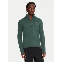 Quiksilver Суитшърт от техническо трико Steep Point EQYPF03078 Зелен Slim Fit
