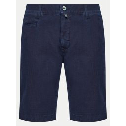 Pierre Cardin Шорти от плат C7 34770.7763 Тъмносин Regular Fit