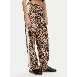 Puma Долнище анцуг T7 Leo Luxe 632343 Кафяв Straight Fit