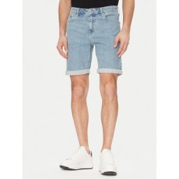 Karl Lagerfeld Jeans Дънкови шорти A2M10129 Син Slim Fit