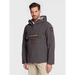 Napapijri Анорак Rainforest Winter 3 NP0A4GMC Сив Regular Fit