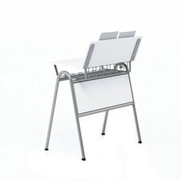 RFG Маса по музика Letme, над VII клас, 700 х 500 х 750 mm, сив плот, сив метал...