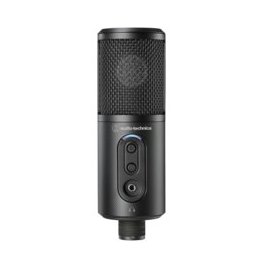 Микрофон Audio-Technica ATR2500x-USB, кондензаторен кардиоиден, 30-15,000 Hz, USB Type C конектор, черен