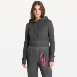 Суитшърт Diesel F-Slimmy-Hood-S3 Sweatshirt Grigio Melange XS