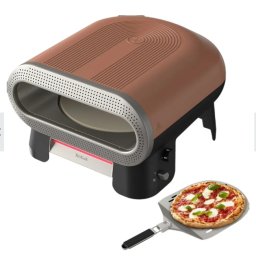 Мини фурна Tefal Pizza Pronto, за пица, 2200W, 4 температурни настройки, 250°C-400°C температурен диапазон, кафява