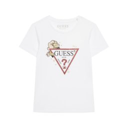 Guess Тишърт K6RI09 K6YW4 Бял Regular Fit