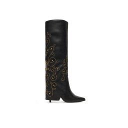 Just Cavalli Ботуши 79RA3S08 ZSD80 Черен