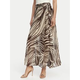 Guess Макси пола W5GD66 WH9Z2 Кафяв Regular Fit