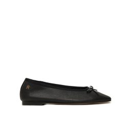 Tommy Hilfiger Балеринки Soft Leather FW0FW08355 Черен