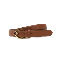 Lauren Ralph Lauren Дамски колан Charm Classc 412802952005 Кафяв