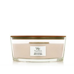 WoodWick Pressed Blooms & Patchouli Ароматна свещ 453,6 g тип Vanilla & Sea Salt