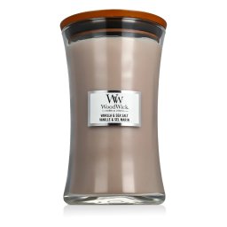 WoodWick Evergreen Cashmere Ароматна свещ 609,5 g тип Vanilla & Sea Salt