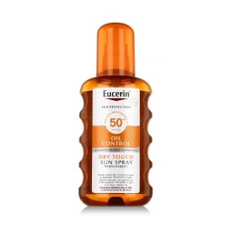 Eucerin Sun Protection Oil Control Dry Touch Sun Spray Transparent SPF 50+ 200 ml