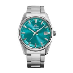 Orient RA-AC0R06L - Мъжки часовник Автомат, 38.5мм, Дата, 5ATM, Сапфир - Сребро/Син