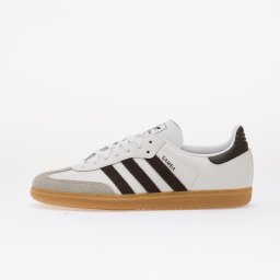 Обувки adidas Samba OG Kids Ftwr White/ Aurora Coffee/ Gum 3 3.5