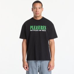 Тениска PLEASURES On Film T-Shirt Black S
