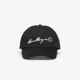 Шапка MM6 Hat Black/ Ecru Print Universal