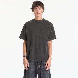 Тениска NEIGHBORHOOD Pigment Dyed Crewneck Ss Tee Black S