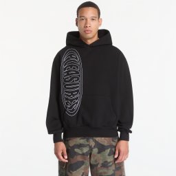 Суитшърт PLEASURES Ellipse Hoodie Black S