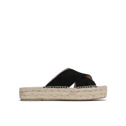 Manebi Еспадрили Double Sole X Bands Sandals K 1.0 DX Черен