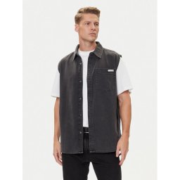 Calvin Klein Jeans Елек LV04RC733G Черен Regular Fit