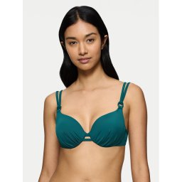 Triumph Горнище на бански Summer Mix&Match 10214519 Зелен