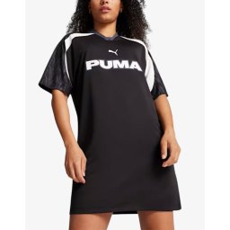 PUMA Football Jersey Dress Black/White