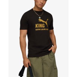 PUMA x RC Lens KING Logo Tee Black