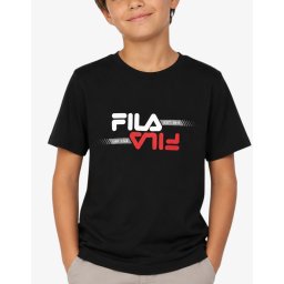 FILA Morimondo Regular Graphic Tee Black