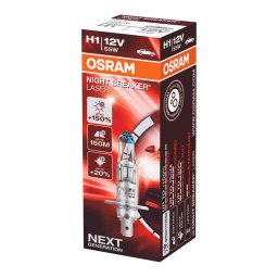 OSRAM NIGHT BREAKER LASER NEXT GEN H1 55W 3400K