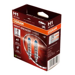 OSRAM NIGHT BREAKER LASER 2HB H1 55W 3400K
