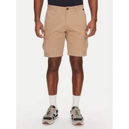 Napapijri Шорти от плат N-Deline NP0A4HOT Бежов Regular Fit