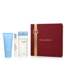 Dolce&Gabbana Light Blue комплект за жени Eau de Toilette 100 ml + Тоалетна вода MINI 10 ml + Крем з