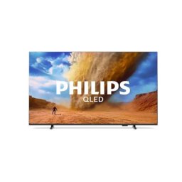 Телевизор Philips 55PUS7810/12, 55" 4K UHD QLED, 3840x2160p, 60Hz, DVB-T/T2/T2-HD/C/S/S2, 60Hz, Pixel Precise UHD, HDR+, 90% DCI, Titan OS, Dolby Atmos & DTS:X, 3*HDMI, 2*USB, VRR, 802.11ac, BT 5.2, Philips EasyLink 2.0, 20W RMS, Black