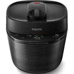 PHILIPS Multicooker All in One 5L 1000W Готвене под налягане Автоматично поддържане на топлина Sauce Thickening