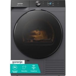 Сушилня Gorenje DG81DPT, 10 кг, Термопомпа, TFT with KnobControl, WI-FI управление, Eнергиен клас D, Титаний