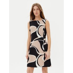 DKNY Коктейлна рокля DD5N3H47 Черен Regular Fit